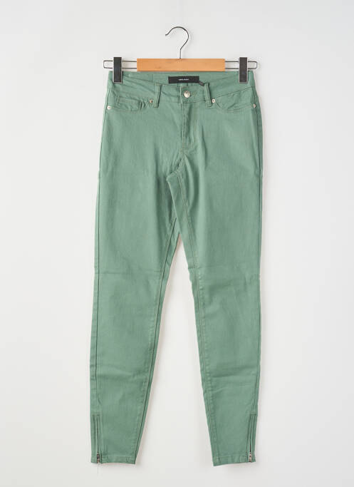 Jeans coupe slim vert VERO MODA pour femme