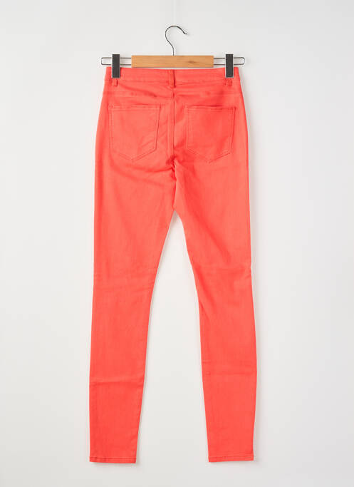 Pantalon slim rouge VERO MODA pour femme