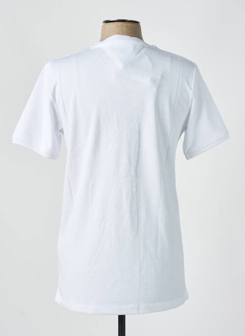 T-shirt coupe droite manches courtes blanc CAMBERABERO homme