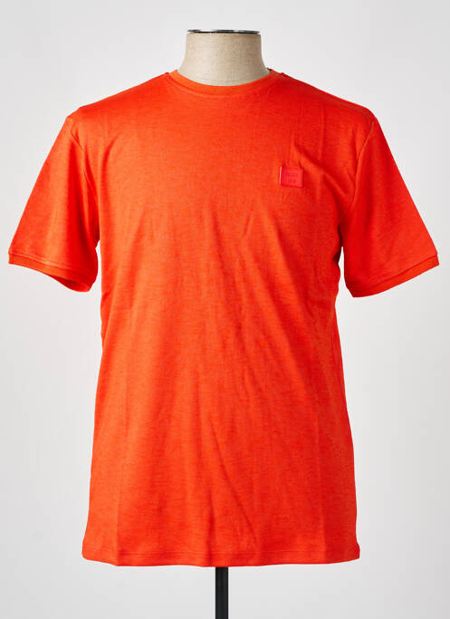 T-shirt coupe droite manches courtes orange CAMBERABERO homme