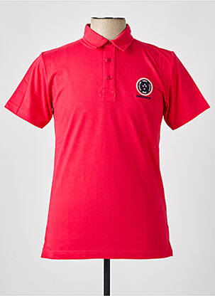 Polo coupe droite manches courtes rouge CAMBERABERO homme
