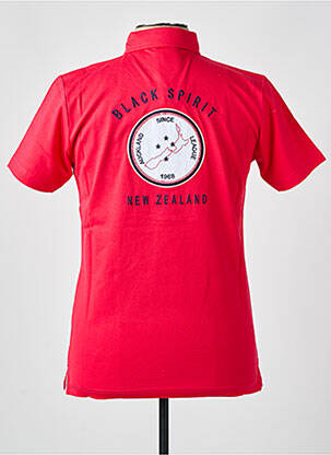 Polo coupe droite manches courtes rouge CAMBERABERO homme
