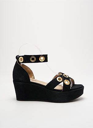 Sandales/nu pieds fermeture bride(s) talon de 4 à 6cm noir PINTO DI BLU femme