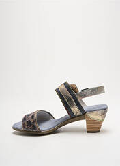 Sandales/Nu pieds gris LAURA VITA pour femme seconde vue