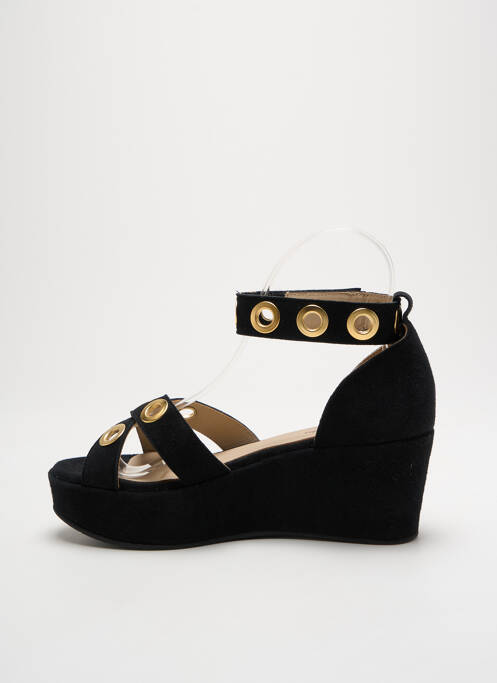 Sandales/nu pieds fermeture bride(s) talon de 4 à 6cm noir PINTO DI BLU femme