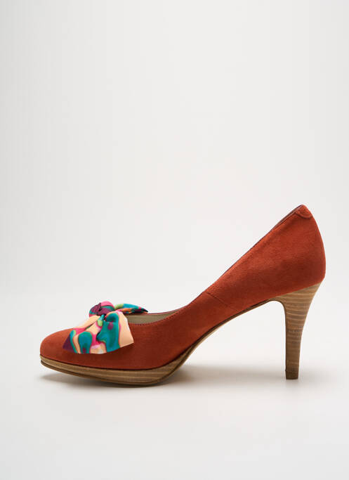 Escarpins orange PERLATO pour femme