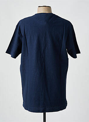 T-shirt broderie manches courtes bleu CAMBERABERO homme