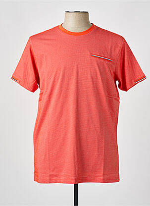 T-shirt coupe droite manches courtes orange CAMBERABERO homme
