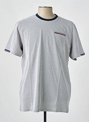 T-shirt coupe droite manches courtes blanc CAMBERABERO homme