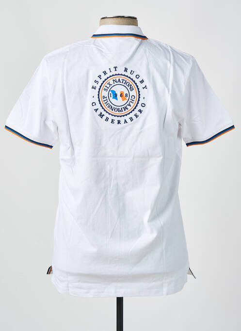 Polo blanc CAMBERABERO pour homme