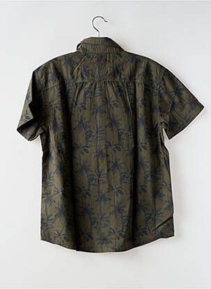 Chemise manches courtes poches vert TEDDY SMITH garçon