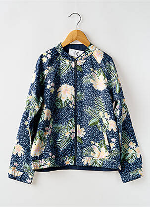 Veste casual resserrée sur le bas bleu ROXY GIRL fille
