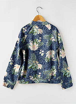 Veste casual poches bleu ROXY GIRL fille