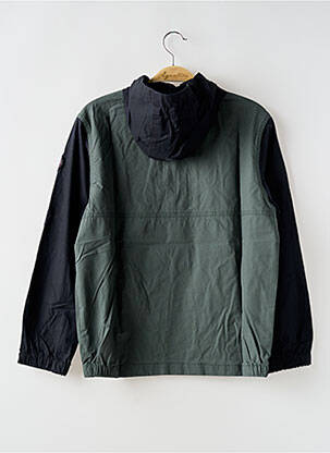 Coupe-vent poches a capuche vert QUIKSILVER garcon
