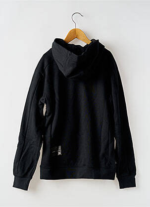 Sweat-shirt à capuche poches manches longues noir TEDDY SMITH garçon