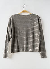 Pull gris TEDDY SMITH pour fille seconde vue