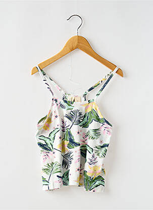 Top blanc ROXY GIRL pour fille