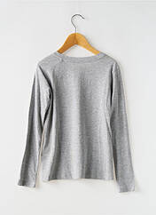 T-shirt gris TEDDY SMITH pour fille seconde vue