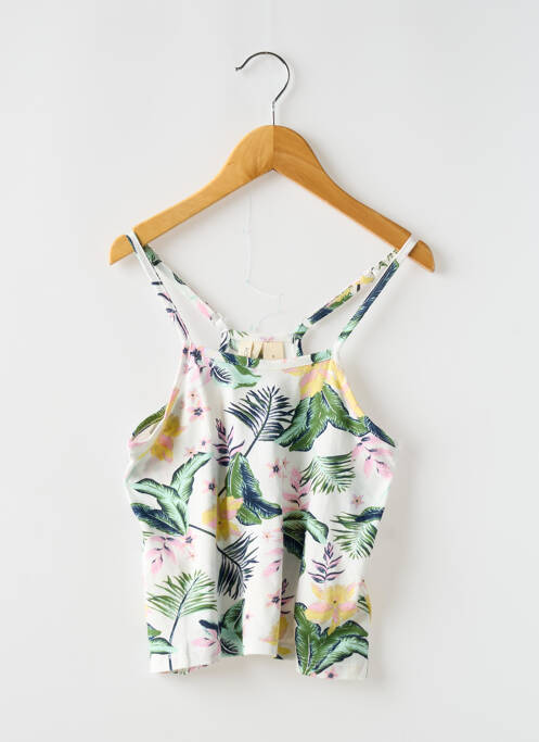 Top blanc ROXY GIRL pour fille