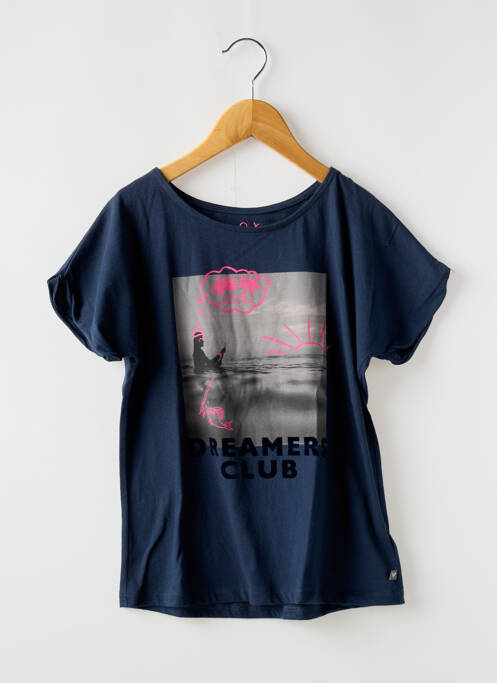 T-shirt bleu ROXY GIRL pour fille