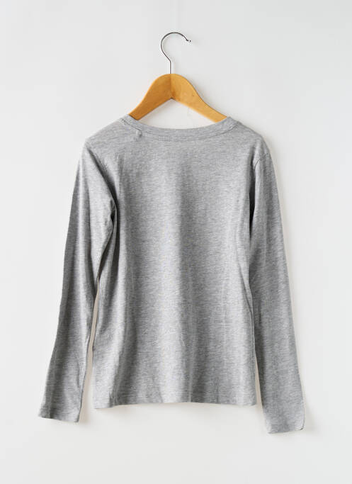 T-shirt gris TEDDY SMITH pour fille