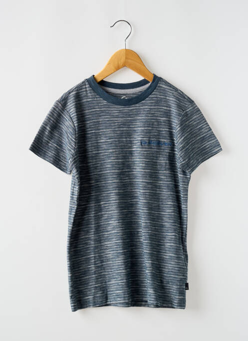 T-shirt bleu QUIKSILVER pour garçon