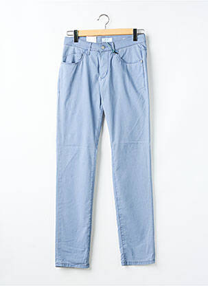 Pantalon slim stretch taille normale bleu PIONEER homme