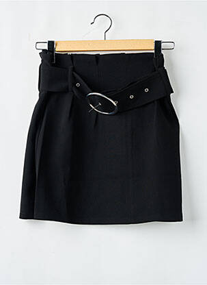Jupe courte taille élastique noir TEDDY SMITH femme