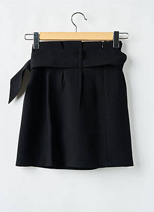 Jupe courte taille élastique noir TEDDY SMITH femme