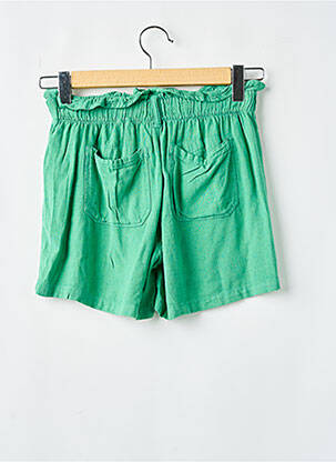 Short taille normale taille élastique vert TEDDY SMITH fille