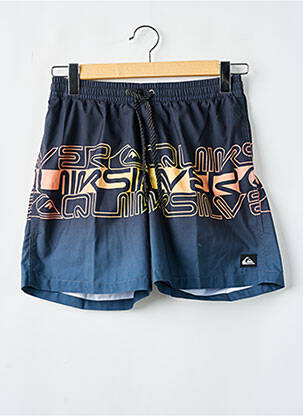 Short de bain tissage popeline bleu QUIKSILVER homme