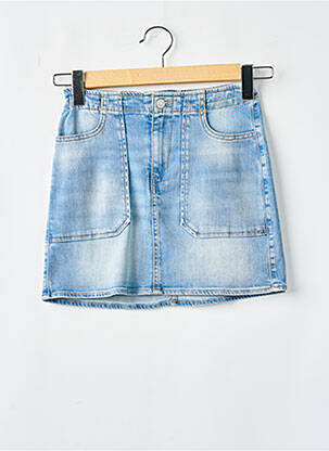 Jupe courte bleu LE TEMPS DES CERISES pour fille