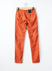 Pantalon chino orange LA CIBLE ROUGE pour homme seconde vue