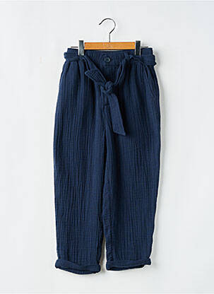 Pantalon large bleu TEDDY SMITH pour fille