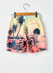 Short de bain jaune QUICKSILVER pour garçon seconde vue