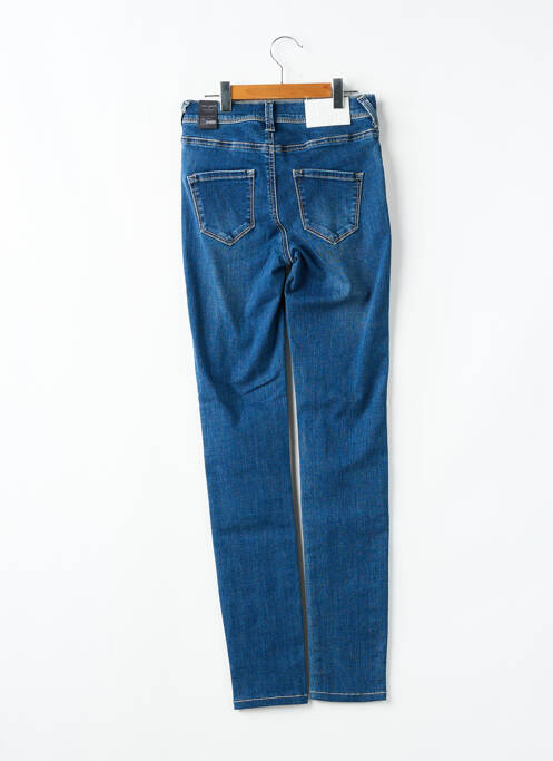 Jeans coupe slim poches taille ajustable bleu TEDDY SMITH fille