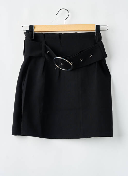 Jupe courte taille élastique noir TEDDY SMITH femme