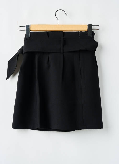 Jupe courte taille élastique noir TEDDY SMITH femme