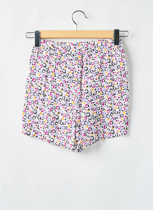 Short taille normale taille élastique blanc TEDDY SMITH fille