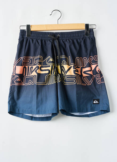 Short de bain tissage popeline bleu QUIKSILVER homme