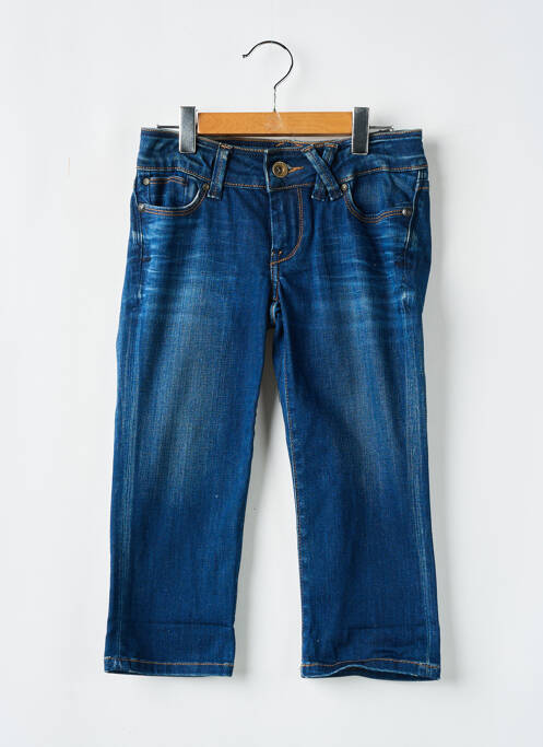 Pantacourt bleu TEDDY SMITH pour fille