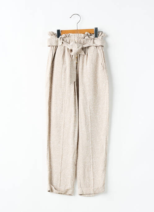 Pantalon droit beige TEDDY SMITH pour fille