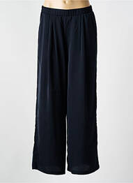 Pantalon large poches taille normale bleu TEDDY SMITH femme