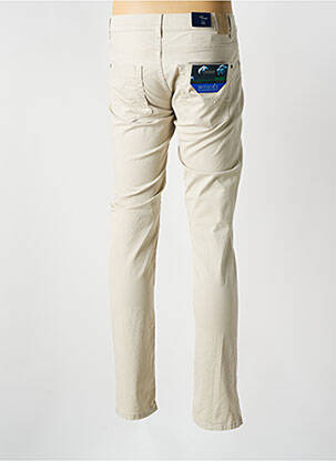 Pantalon droit stretch taille normale beige PIONEER homme