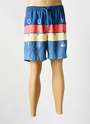 Short poches taille normale bleu QUIKSILVER homme