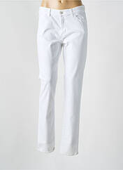 Jeans coupe droite blanc PIONEER pour femme seconde vue