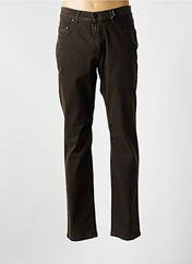 Pantalon droit marron PIONEER pour homme seconde vue