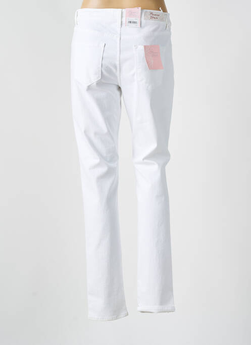 Jeans coupe droite blanc PIONEER femme