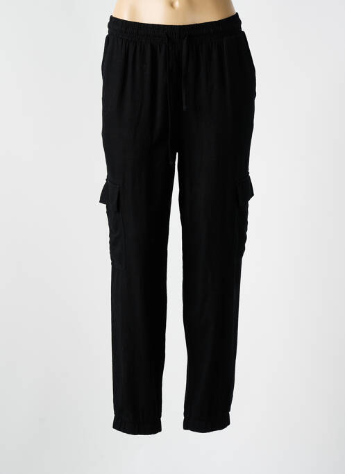 Pantalon cargo noir TEDDY SMITH pour femme