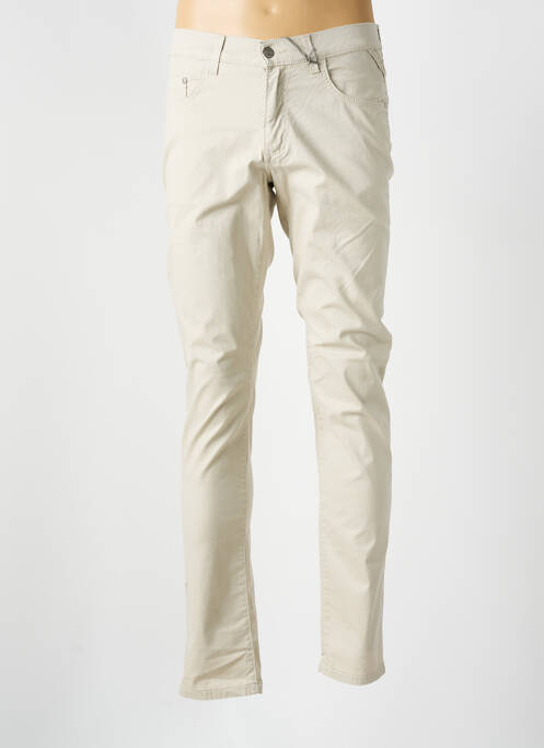 Pantalon droit beige PIONEER pour homme